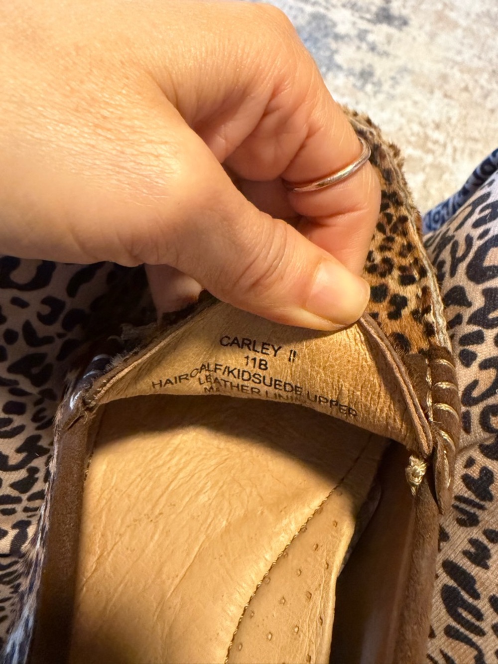 Lauren Ralph Lauren leopard print loafers women’s size 11B - Picture 4 of 5